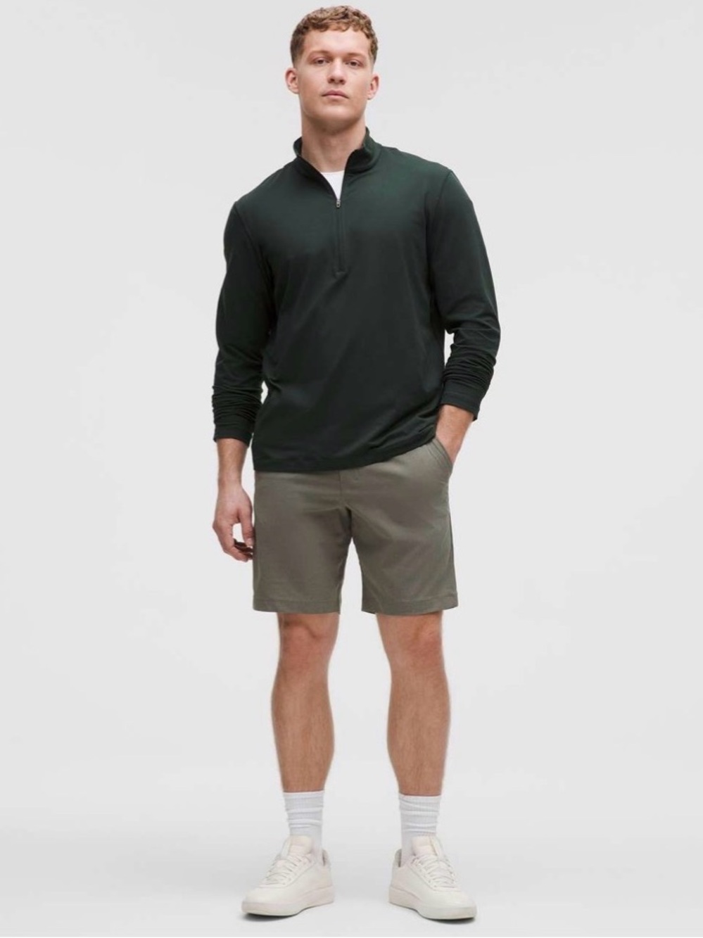 Lululemon ABC Classic Fit Short 9 WovenAir
In Grey Sage 33 NWOT